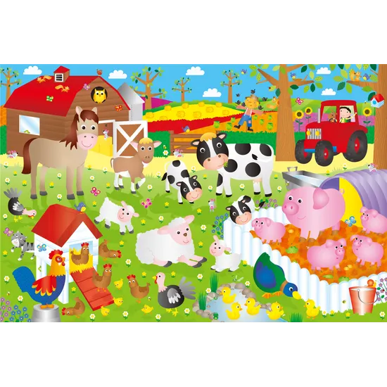 Galt - Farm Giant Floor Puzzle - 30pcs - Modern Teaching Aids NZ