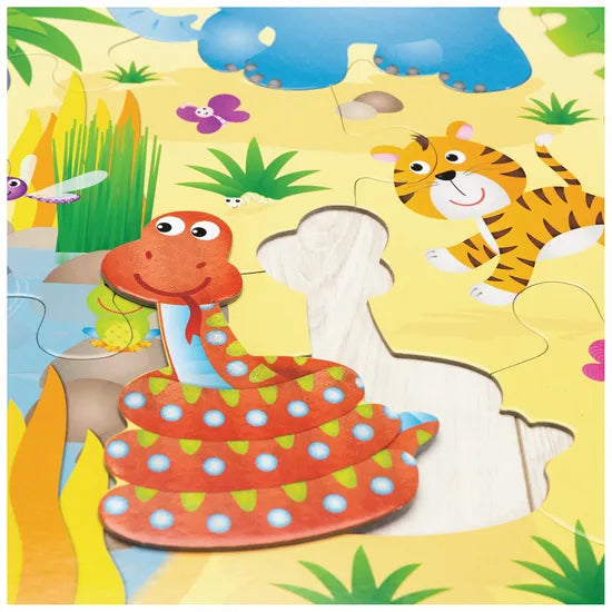 Galt - Jungle Giant Floor Puzzle - 30pcs - Modern Teaching Aids NZ