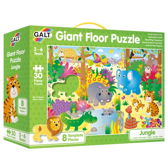 Galt - Jungle Giant Floor Puzzle - 30pcs - Modern Teaching Aids NZ