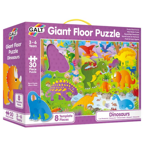Galt - Dinosaurs Giant Floor Puzzle - 30pcs - Modern Teaching Aids NZ