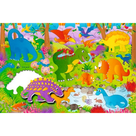 Galt - Dinosaurs Giant Floor Puzzle - 30pcs - Modern Teaching Aids NZ