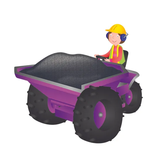 Galt Construction Site Giant Floor Puzzle 8 Pieces - Modern Teaching Aids NZ