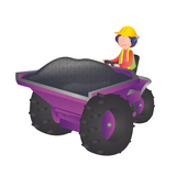 Galt Construction Site Giant Floor Puzzle 8 Pieces - Modern Teaching Aids NZ