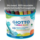 Giotto Turbo Maxi Markers - Pack of 48 - Modern Teaching Aids NZ