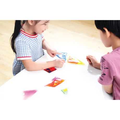 Teachables Liquid-Filled Tangram Shapes - Set of 7 - Modern Teaching Aids NZ