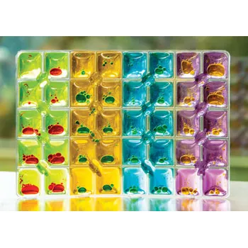 Rainbow Squares Sensory Pads Set of 4 - Modern Teaching Aids NZ