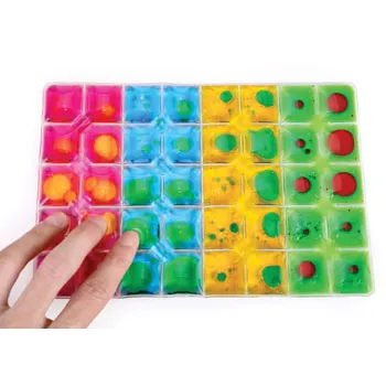 Rainbow Squares Sensory Pads Set of 4 - Modern Teaching Aids NZ