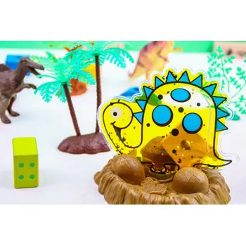 Teachables - Liquid Filled Sensory Dinosaurs - 8  Pieces - Modern Teaching Aids NZ