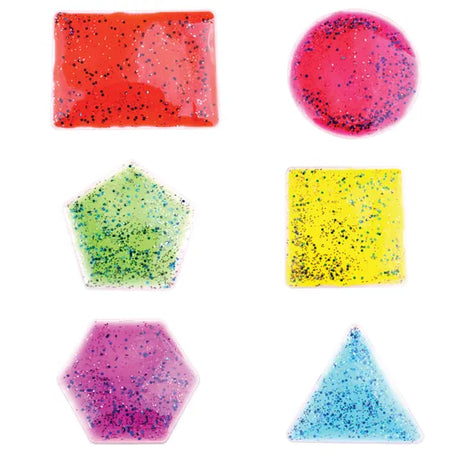 Teachables - Liquid Filled Sensory Shapes - 6  Pieces - Modern Teaching Aids NZ