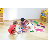Sensory Liquid Floor Tiles - Quadrant - Pack of 4 - Modern Teaching Aids NZ