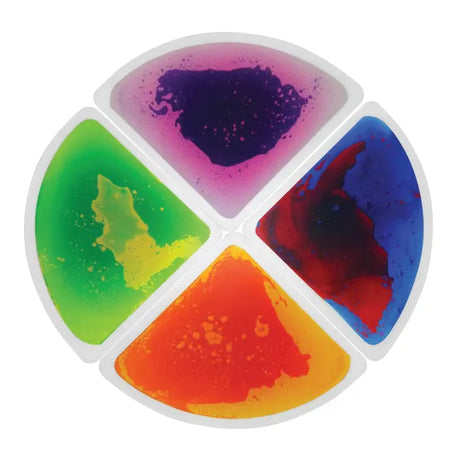 Sensory Liquid Floor Tiles - Quadrant - Pack of 4 - Modern Teaching Aids NZ
