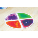 Sensory Liquid Floor Tiles - Quadrant - Pack of 4 - Modern Teaching Aids NZ