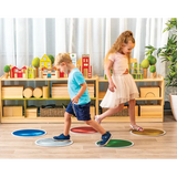 Glitter Liquid Floor Tile - Round - Pack of 10