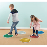 Glitter Liquid Floor Tile - Round - Pack of 10