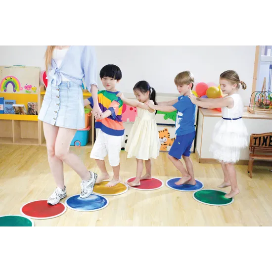 Glitter Liquid Floor Tile - Round - Pack of 10