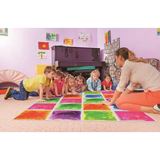 Giant Sensory Liquid Play Tiles - Square - Pack of 6 - Modern Teaching Aids NZ