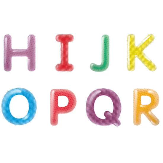 Teachables - Liquid Filled Sensory Letters - 26  Pieces - Modern Teaching Aids NZ