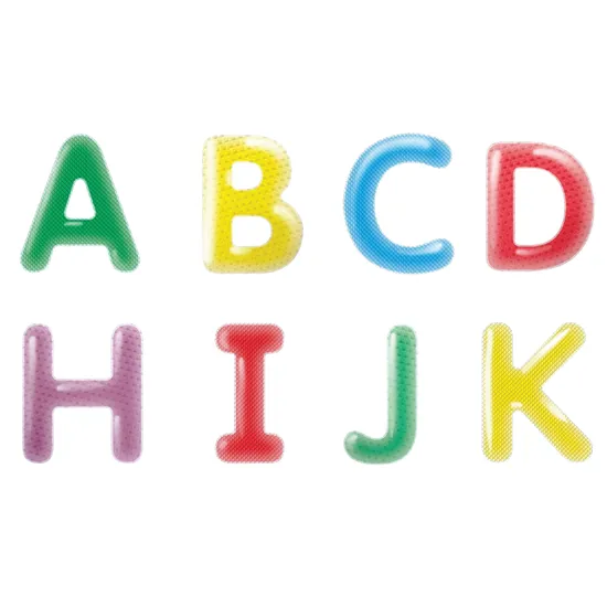 Teachables - Liquid Filled Sensory Letters - 26  Pieces - Modern Teaching Aids NZ