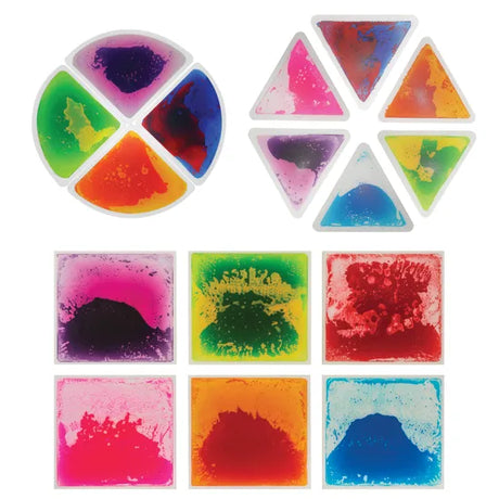 Sensory Liquid Floor Tile Super Set - Set of 16 - Modern Teaching Aids NZ