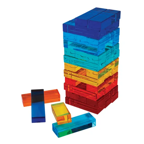 Teachables - Acrylic Stacking Blocks - Set of 36 - Modern Teaching Aids NZ