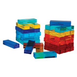 Teachables - Acrylic Stacking Blocks - Set of 36 - Modern Teaching Aids NZ