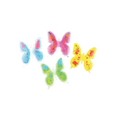 Teachables - Double Colour Liquid Butterflies - Set of 4 - Modern Teaching Aids NZ