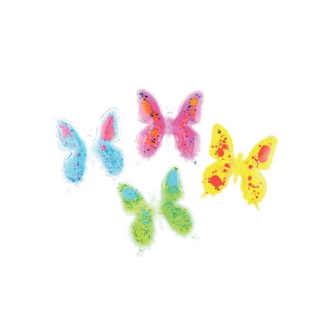 Teachables - Double Colour Liquid Butterflies - Set of 4 - Modern Teaching Aids NZ