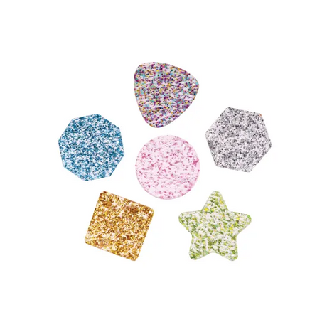 Teachables - Glitter Shapes - 24 pieces - Modern Teaching Aids NZ