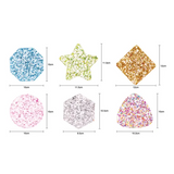 Teachables - Glitter Shapes - 24 pieces - Modern Teaching Aids NZ