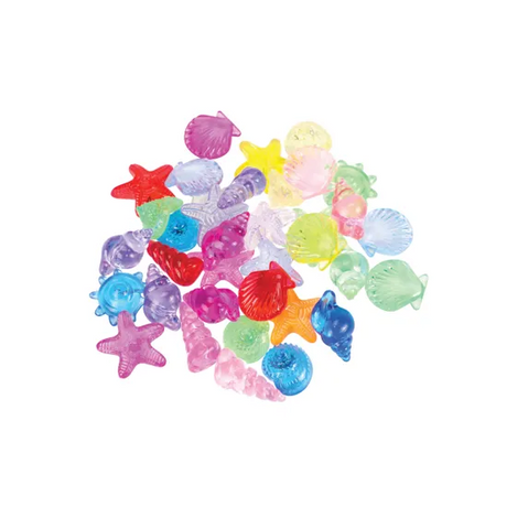 Teachables - Transparent Shells - 36 pieces - Modern Teaching Aids NZ