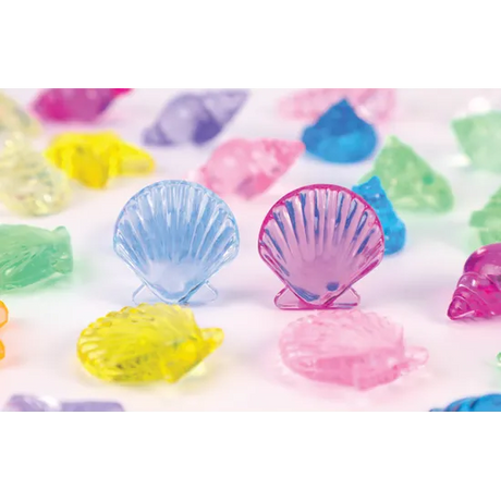 Teachables - Transparent Shells - 36 pieces - Modern Teaching Aids NZ