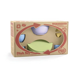 Green Toys Dinner Dish Set Recycled Plastic - 24 Pieces - Modern Teaching Aids NZ