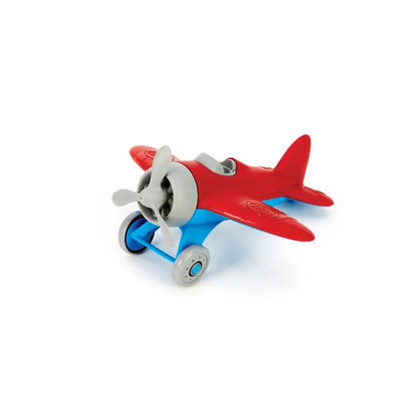 Green Toys - Airplane - Red - Modern Teaching Aids NZ