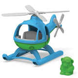 Green Toys - Helicopter - Blue - Modern Teaching Aids NZ