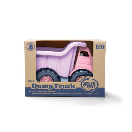 Green Toys - Dump Truck - Pink - Modern Teaching Aids NZ