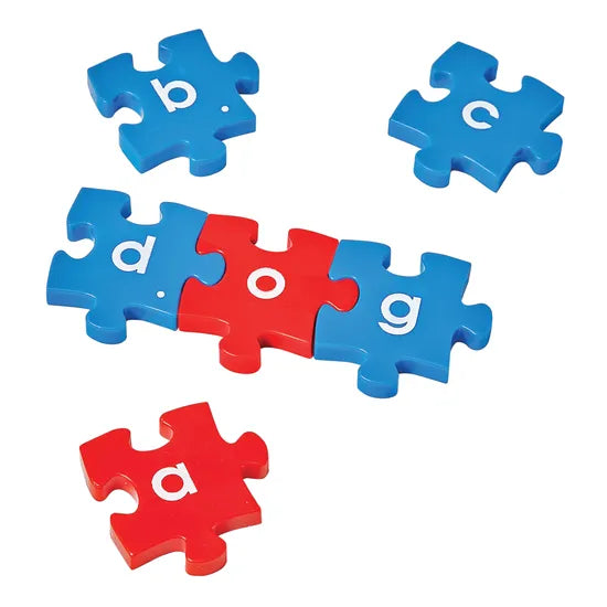 Lowercase Alphabet Puzzle Pieces
