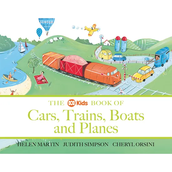 ABC Book of Cars, Trains, Boats, Planes - Modern Teaching Aids NZ