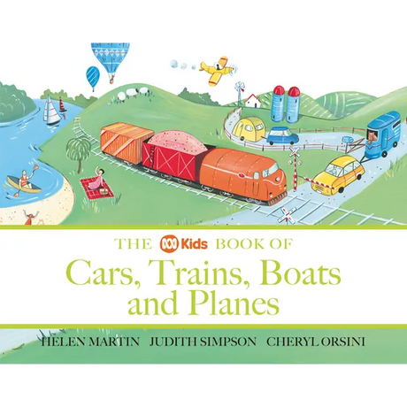 ABC Book of Cars, Trains, Boats, Planes - Modern Teaching Aids NZ