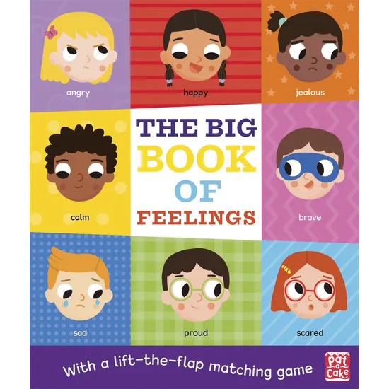 Big Book of Feelings Board Book - Modern Teaching Aids NZ