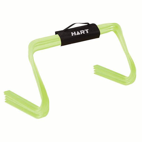 HART 22.5cm Flat Hurdle Pack Set of 6 with Carry Strap - Modern Teaching Aids NZ
