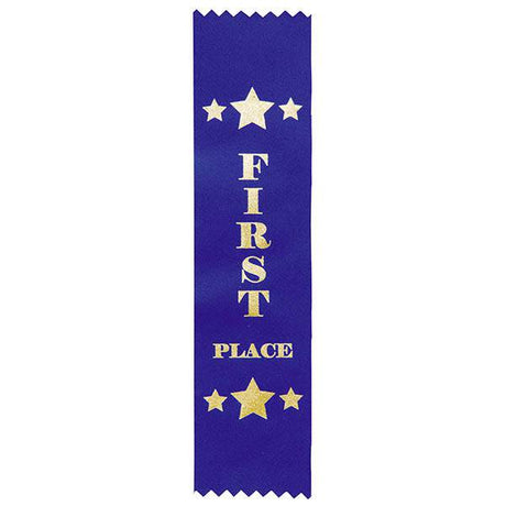 HART Star Place Ribbon (50) First Blue - Modern Teaching Aids NZ