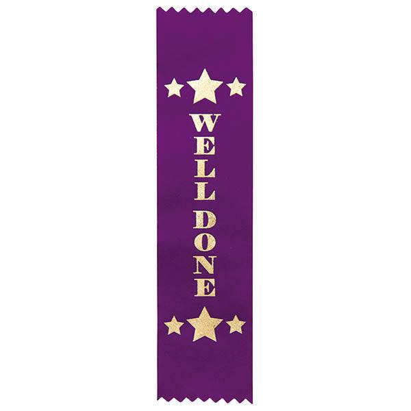 HART Star Place Ribbon (50) Well Done - Modern Teaching Aids NZ