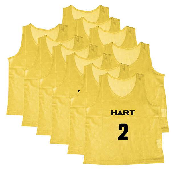 HART Soccer Training Bibs Set Senior - Yellow - Modern Teaching Aids NZ