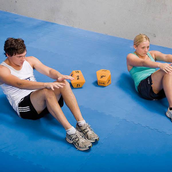 HART Foam Fitness Dice - Modern Teaching Aids NZ