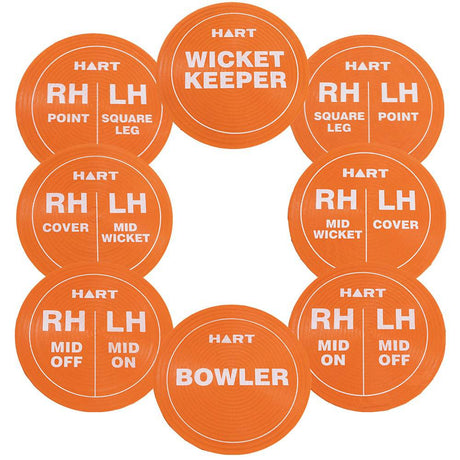 HART Junior Cricket Field Position Markers - Modern Teaching Aids NZ