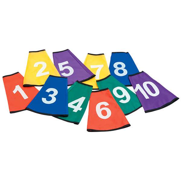 HART Numbered Cone Sleeves Set of 10 - Modern Teaching Aids NZ