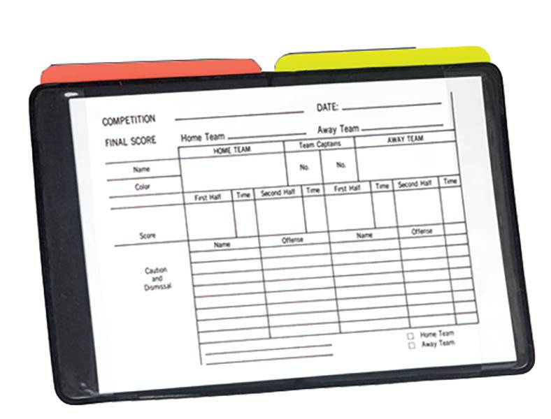 HART Referee Cards with Wallet - Modern Teaching Aids NZ