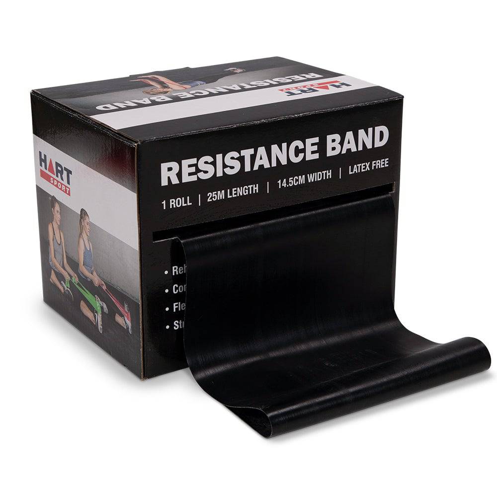 HART Resistance Band - 25m Black - X-Heavy - Modern Teaching Aids NZ