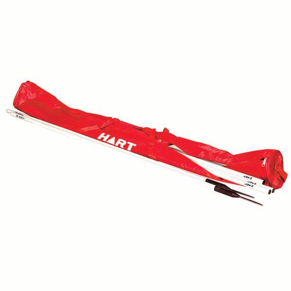 HART Rubber Base Pole Kit White