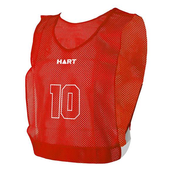 HART Basketball Numbered Bibs Snr - Red - Modern Teaching Aids NZ